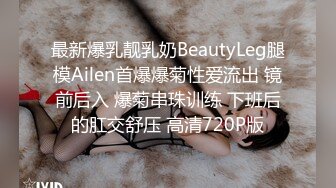 最新爆乳靓乳奶BeautyLeg腿模Ailen首爆爆菊性爱流出 镜前后入 爆菊串珠训练 下班后的肛交舒压 高清720P版