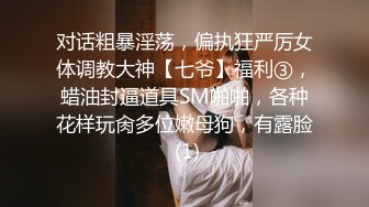 对话粗暴淫荡，偏执狂严厉女体调教大神【七爷】福利③，蜡油封逼道具SM啪啪，各种花样玩肏多位嫩母狗，有露脸 (1)