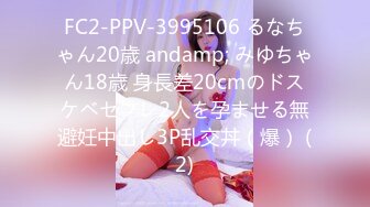 FC2-PPV-3995106 るなちゃん20歳 andamp; みゆちゃん18歳 身長差20cmのドスケベセフレ2人を孕ませる無避妊中出し3P乱交丼（爆） (2)