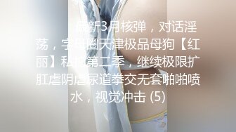 ⚫️⚫️最新3月核弹，对话淫荡，字母圈天津极品母狗【红丽】私拍第二季，继续极限扩肛虐阴虐尿道拳交无套啪啪喷水，视觉冲击 (5)