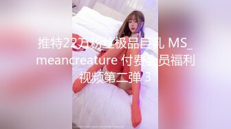 推特22万粉丝极品巨乳 MS_meancreature 付费会员福利视频第二弹 3