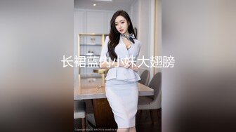 长裙蓝内小妹大翅膀