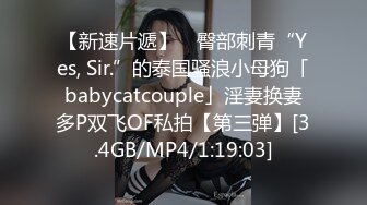 【新速片遞】 ✨臀部刺青“Yes, Sir.”的泰国骚浪小母狗「babycatcouple」淫妻换妻多P双飞OF私拍【第三弹】[3.4GB/MP4/1:19:03]