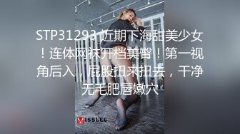 STP31293 近期下海甜美少女！连体网袜开档美臀！第一视角后入，屁股扭来扭去，干净无毛肥唇嫩穴