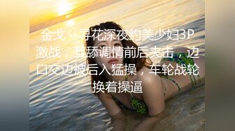 金戈丶寻花深夜约美少妇3P激战，互舔调情前后夹击，边口交边被后入猛操，车轮战轮换着操逼