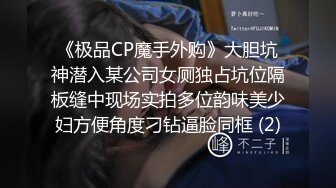 《极品CP魔手外购》大胆坑神潜入某公司女厕独占坑位隔板缝中现场实拍多位韵味美少妇方便角度刁钻逼脸同框 (2)