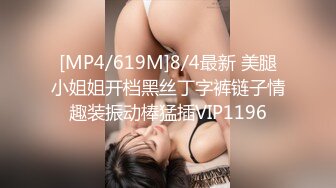 [MP4/619M]8/4最新 美腿小姐姐开档黑丝丁字裤链子情趣装振动棒猛插VIP1196