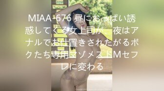 MIAA-676 昼におっぱい誘惑してくる女上司が、夜はアナルでお仕置きされたがるボクたち専用マゾメスドMセフレに変わる